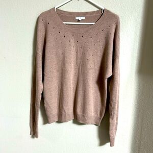 GAP Women's Brown Crew Neck Sweater